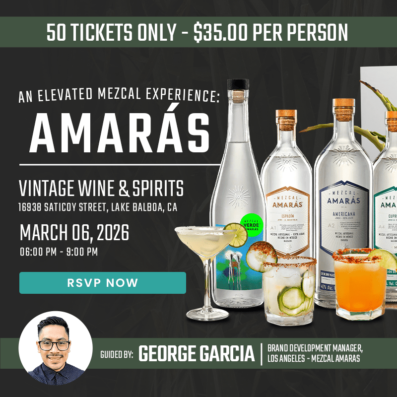 An Elevated Mezcal Experience: Amaras - Vintage Wine & Spirits