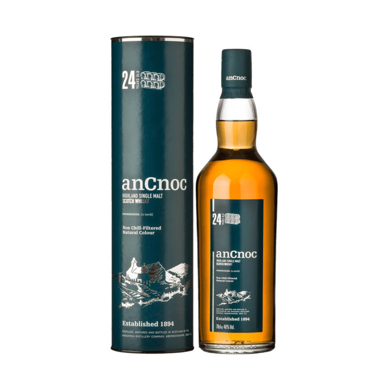 AnCnoc Single Malt Scotch 24 Year - Vintage Wine & Spirits