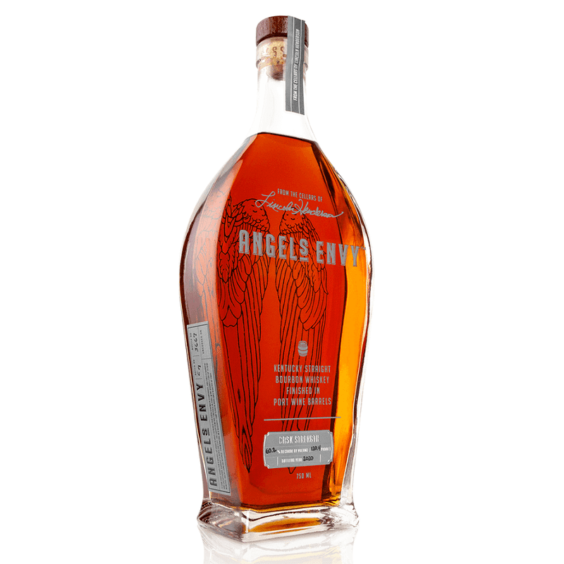 Angel's Envy Port Wine Barrel Finish Cask Strength Kentucky Straight Bourbon Whiskey - Vintage Wine & Spirits