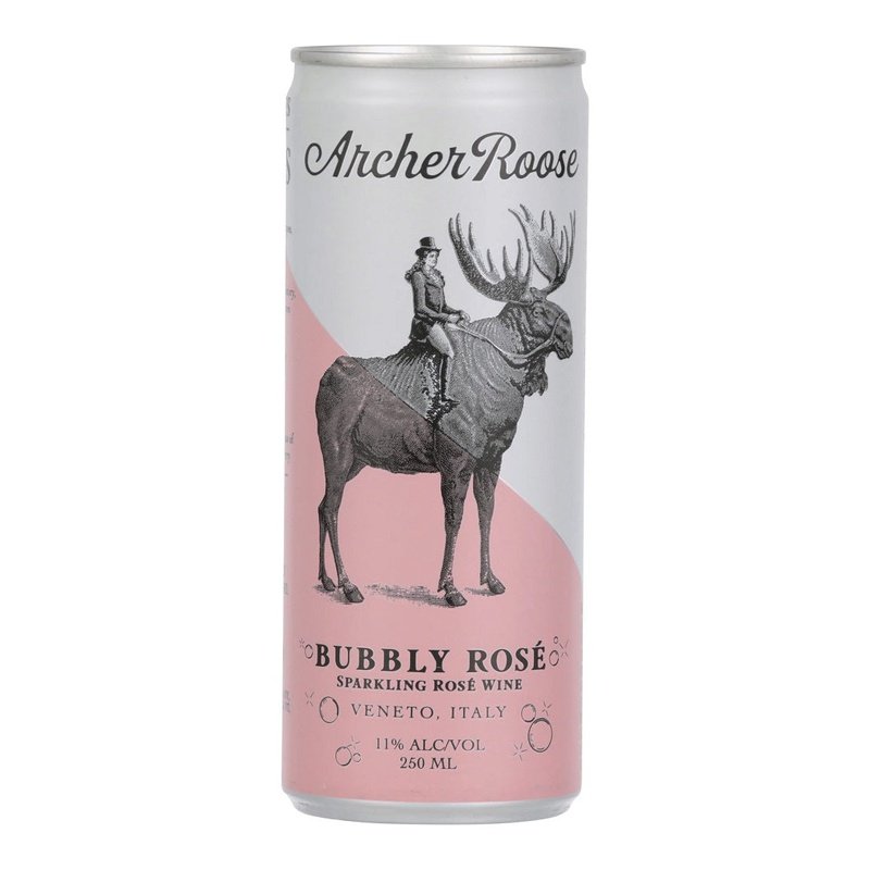 Archer Roose Bubbly Sparkling Rosé Canned Wine 4-Pack - Vintage Wine & Spirits