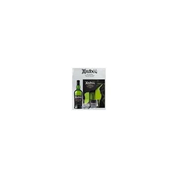 Ardbeg 10 Year Old Islay Single Malt Scotch Whisky Gift Set with 2 Glasses 750ml - Vintage Wine & Spirits