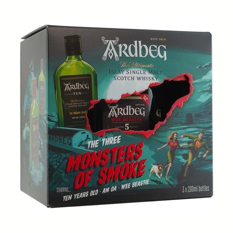Ardbeg 'The Three Monsters of Smoke' Islay Single Malt Scotch Whisky 3-Pack Set - Vintage Wine & Spirits