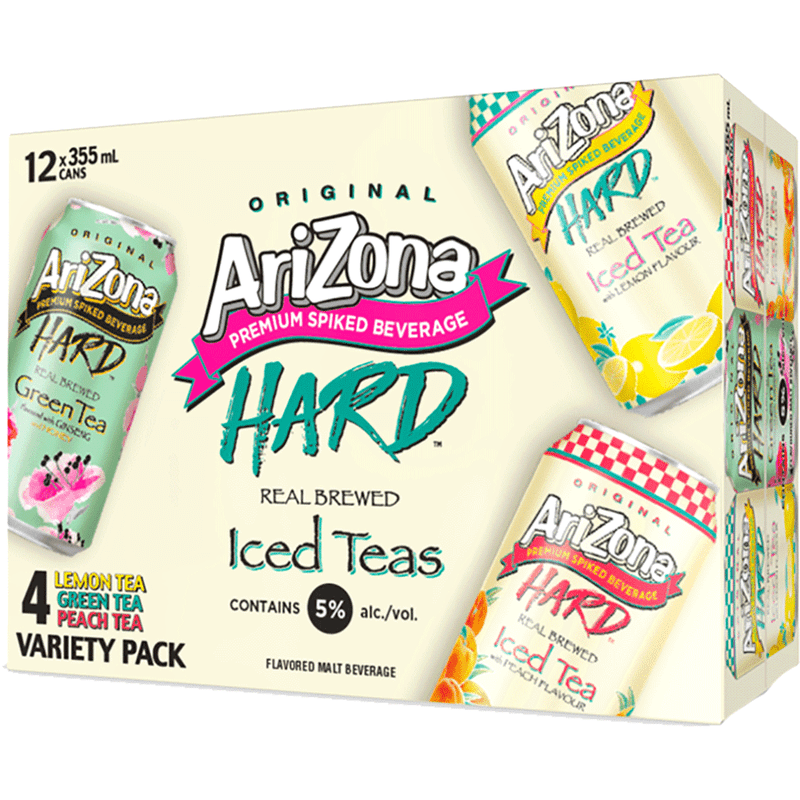 Arizona Hard Tea Variety 12 Pack - Vintage Wine & Spirits