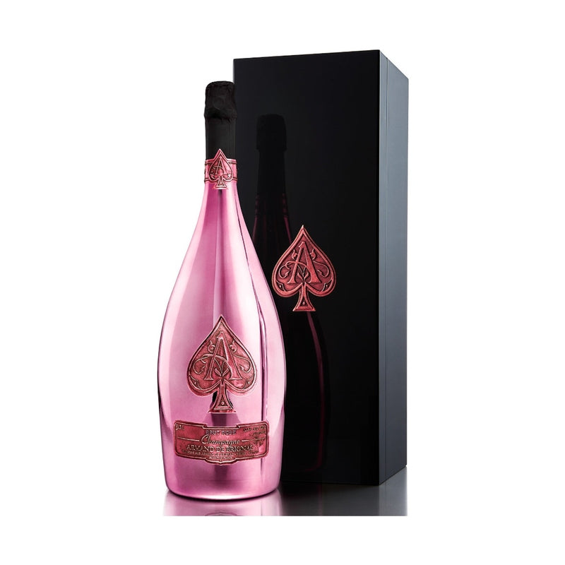 Armand de Brignac Brut Rosé Champagne 6L with Wooden Gift Box - Vintage Wine & Spirits
