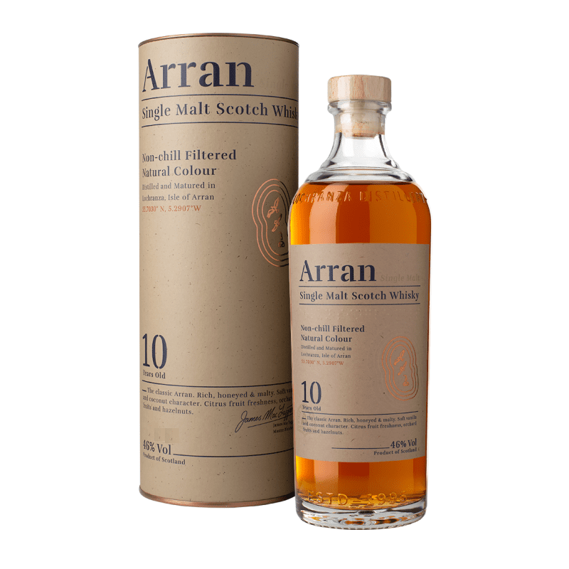 Arran 10 Year Old Single Malt Scotch Whisky - Vintage Wine & Spirits