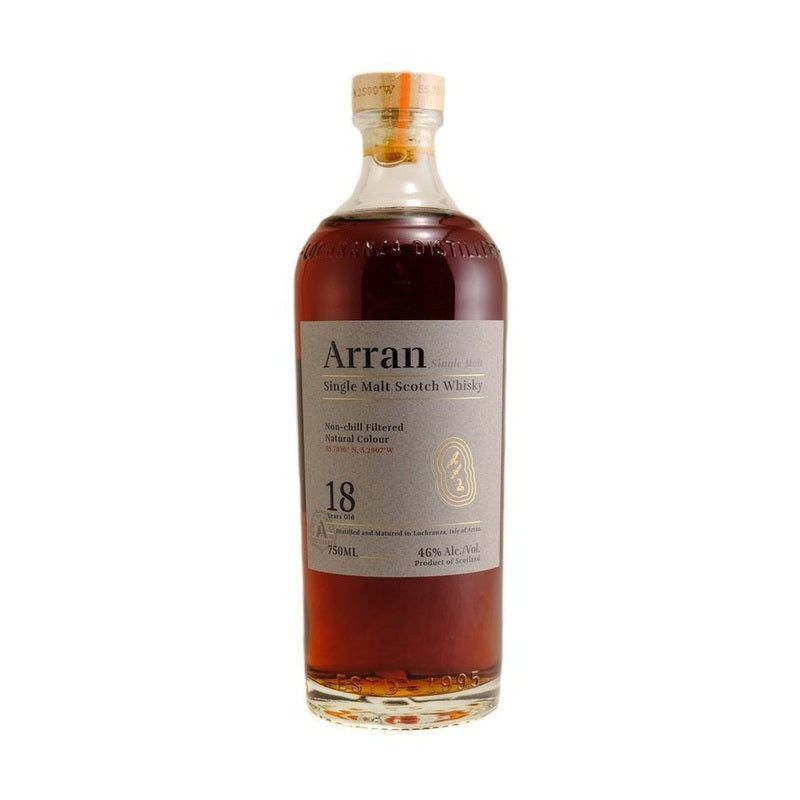 Arran 18 Year Old Single Malt Scotch Whisky - Vintage Wine & Spirits