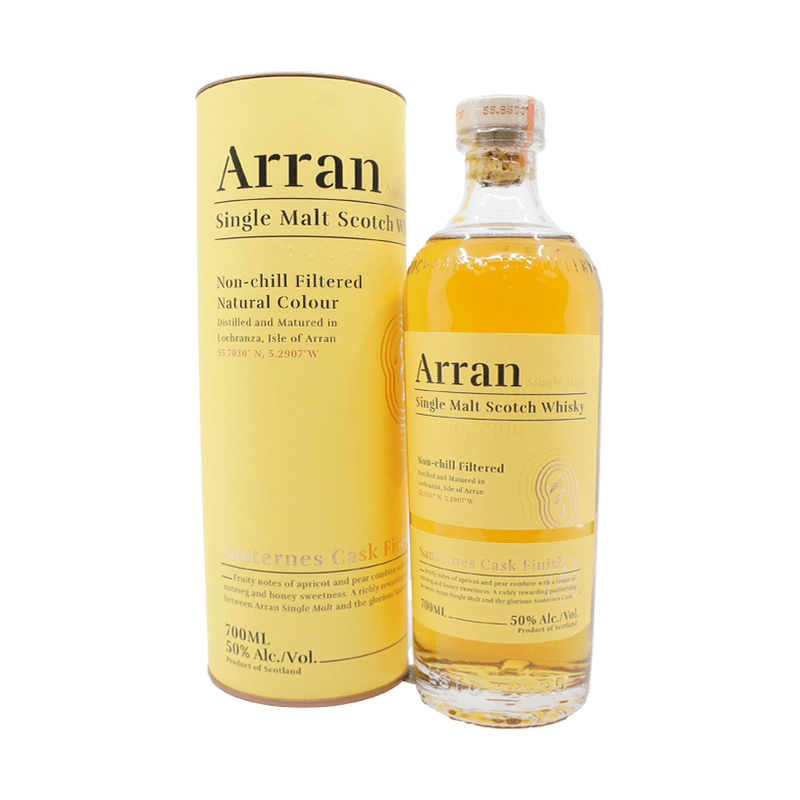Arran Sauternes Cask Finish Single Malt Scotch Whisky - Vintage Wine & Spirits