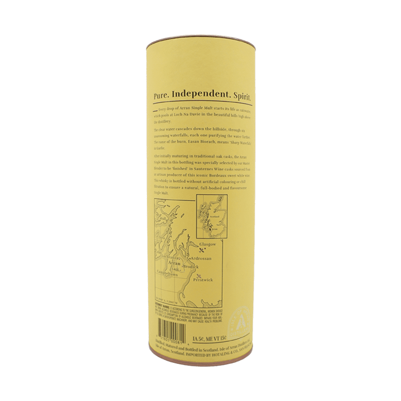 Arran Sauternes Cask Finish Single Malt Scotch Whisky - Vintage Wine & Spirits