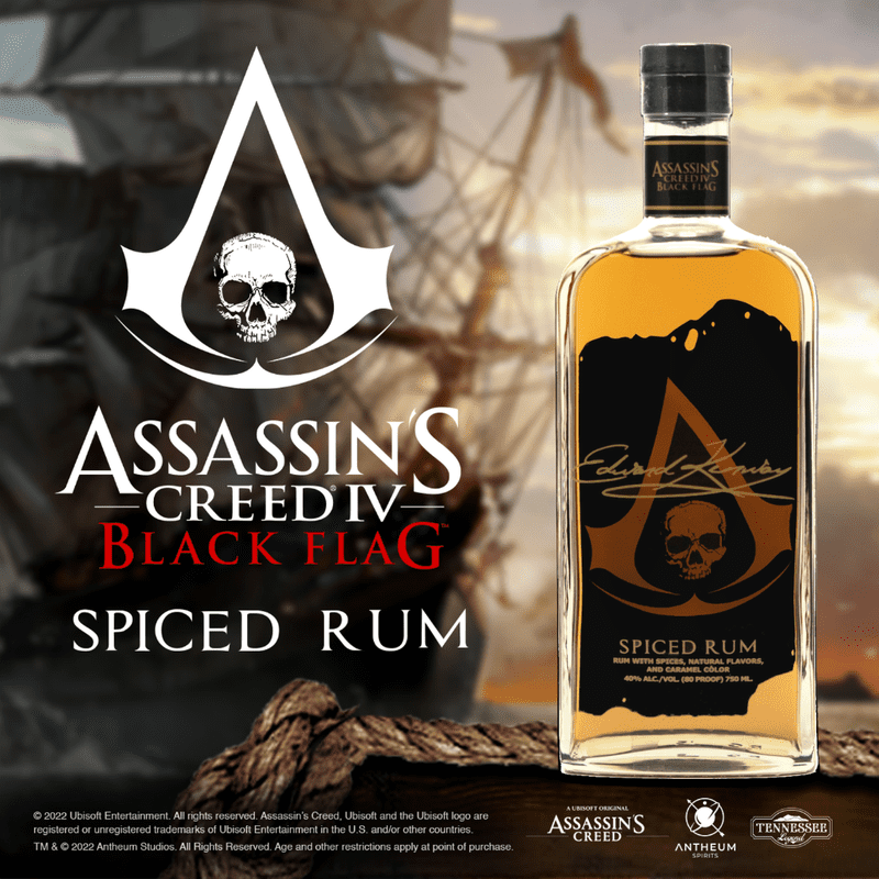 Assassin's Creed Black Flag: Edward Kenway Spiced Rum - Vintage Wine & Spirits