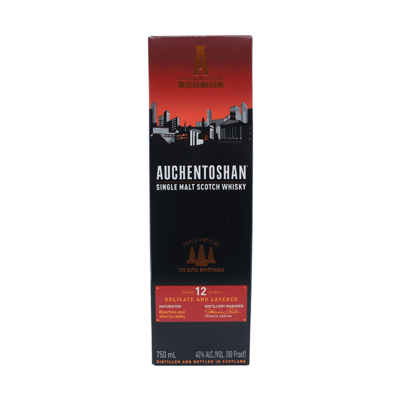 Auchentoshan 12 Year Old Lowland Single Malt Scotch Whisky - Vintage Wine & Spirits
