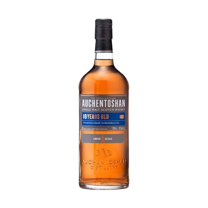 Auchentoshan 18 Year Old Single Malt Scotch Whisky - Vintage Wine & Spirits