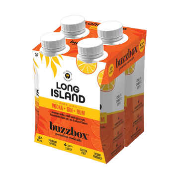BUZZBOX Long Island Ice Tea RTD 4-Pack - Vintage Wine & Spirits