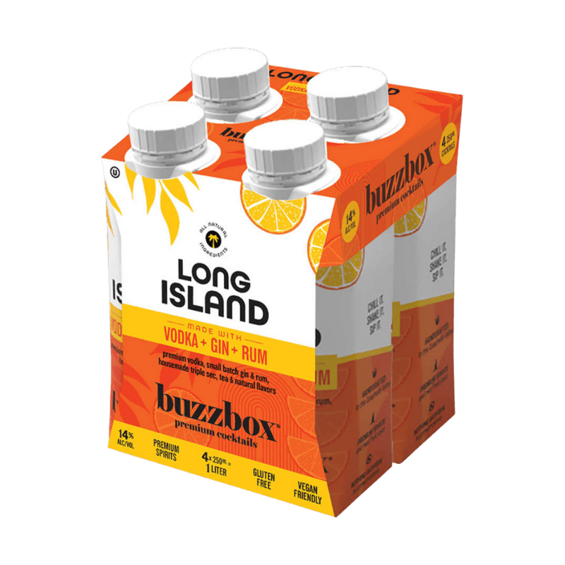 BUZZBOX Long Island Ice Tea RTD 4-Pack - Vintage Wine & Spirits