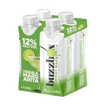 BUZZBOX Perfect Margarita RTD 4-Pack - Vintage Wine & Spirits