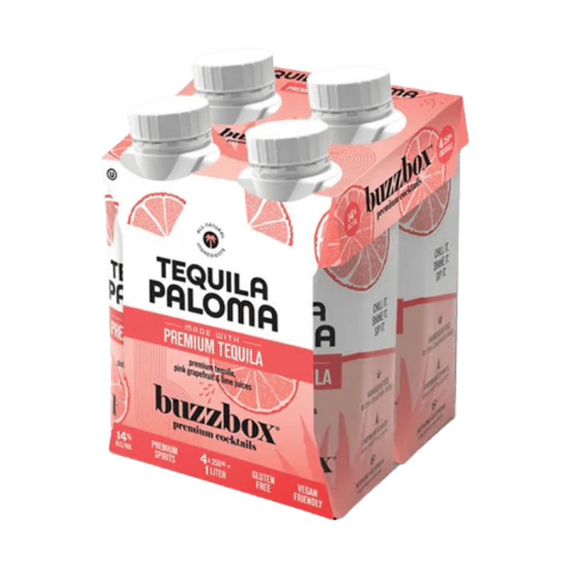 BUZZBOX Tequila Paloma RTD 4-Pack - Vintage Wine & Spirits