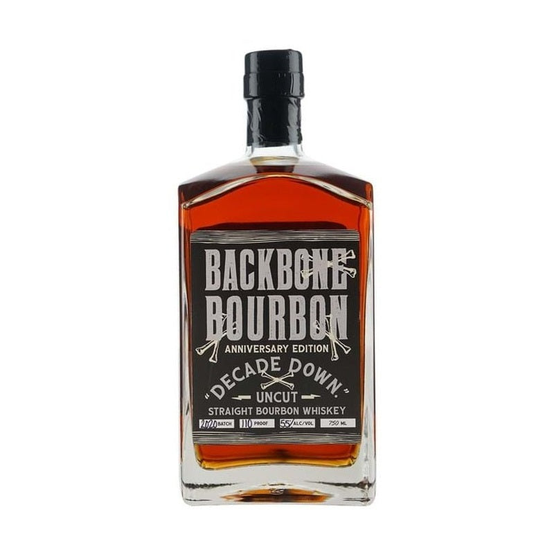 Backbone Bourbon Decade Down Uncut Anniversary Edition Straight Bourbon Whiskey - Vintage Wine & Spirits
