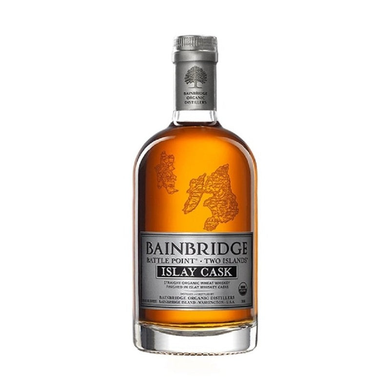 Bainbridge Battle Point Two Islands Islay Cask Organic Whiskey - Vintage Wine & Spirits