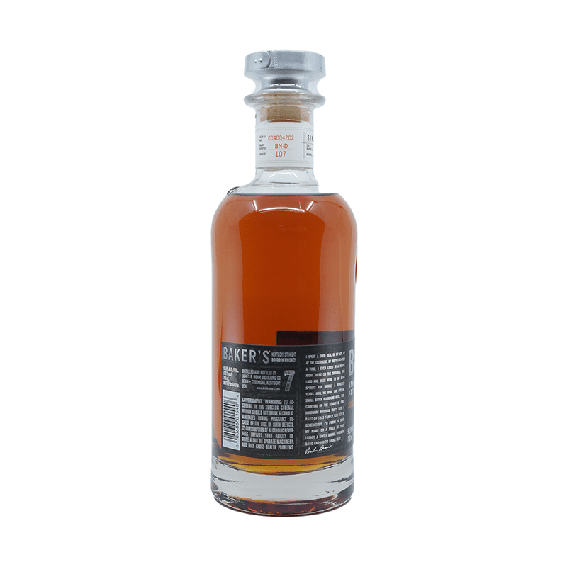 Baker's Single Barrel 7 Year Old Kentucky Straight Bourbon Whiskey - Vintage Wine & Spirits
