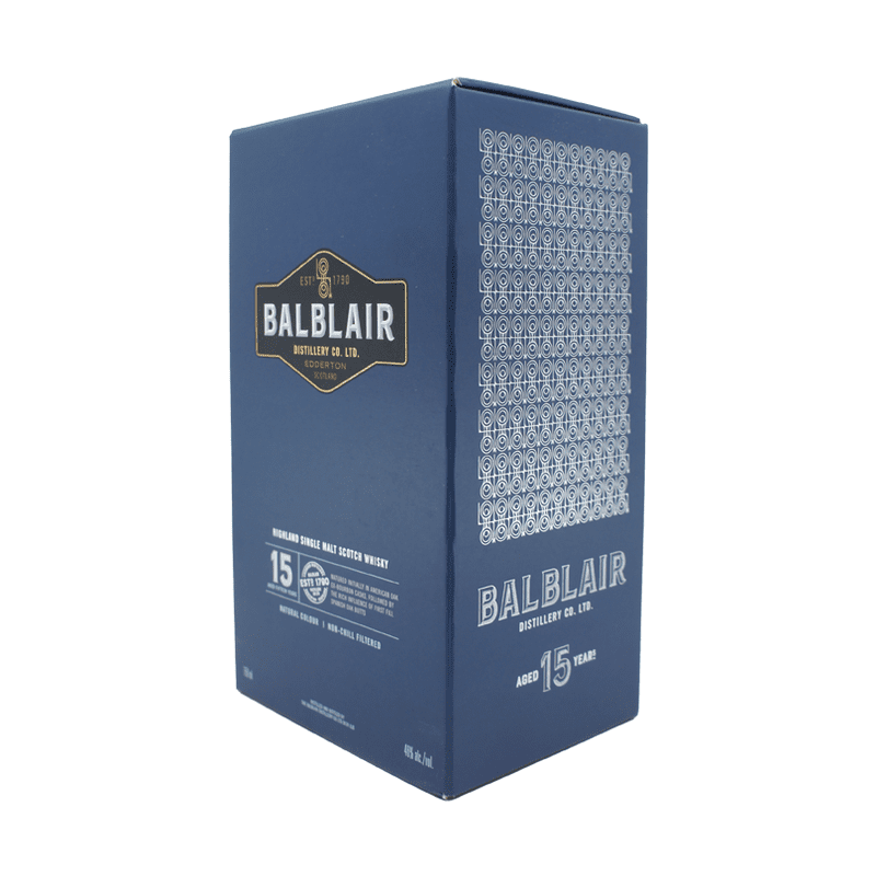 Balblair 15 Year Old Highland Single Malt Scotch Whisky - Vintage Wine & Spirits