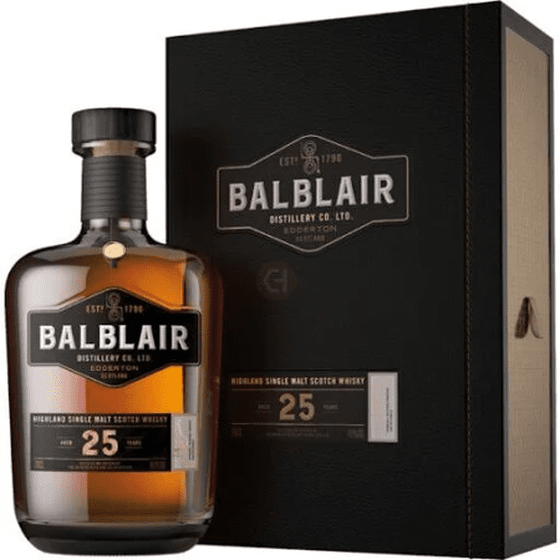 Balblair 25 Year Old Highland Single Malt Scotch Whisky - Vintage Wine & Spirits