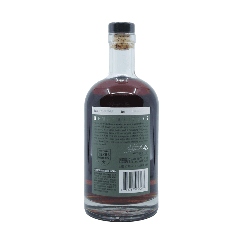 Balcones Texas Rye Bottled in Bond Rye Whiskey - Vintage Wine & Spirits