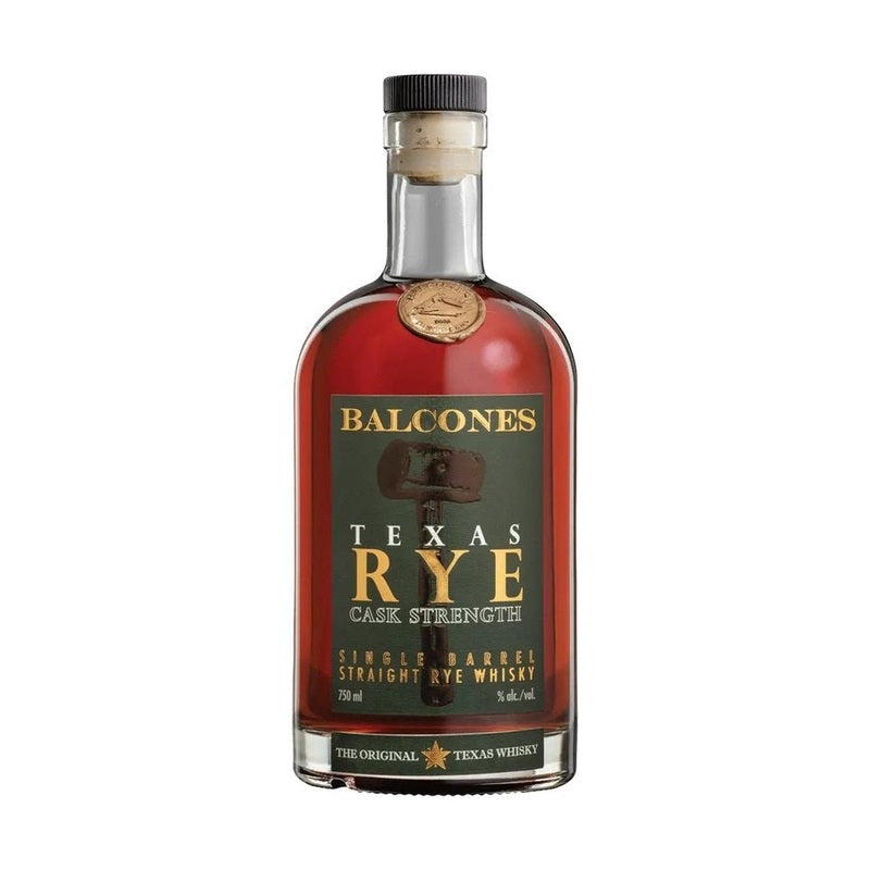 Balcones Texas Rye Cask Strength Single Barrel Straight Rye Whisky - Vintage Wine & Spirits