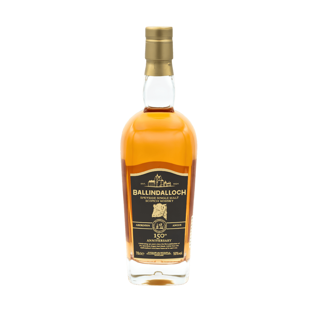 Ballindalloch Aberdeen Angus 150th Anniversary Speyside Single Malt Scotch Whisky 700ml - Vintage Wine & Spirits