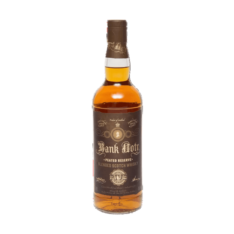 Bank Note 5 Year 'Peated Reserve' Blended Scotch Whisky - Vintage Wine & Spirits