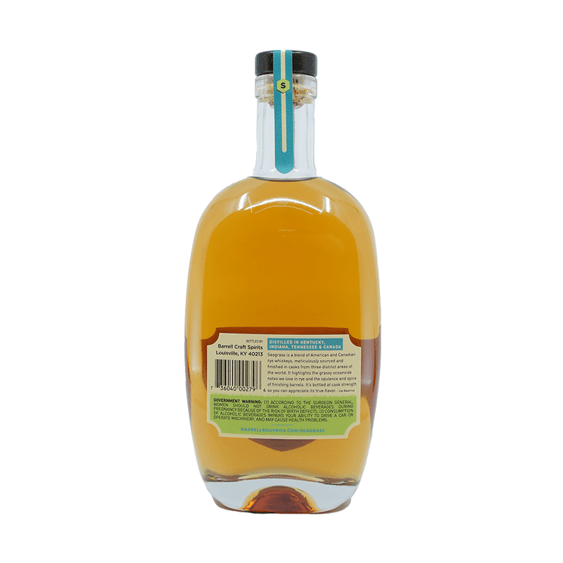 Barrell Seagrass Rye Whiskey - Vintage Wine & Spirits