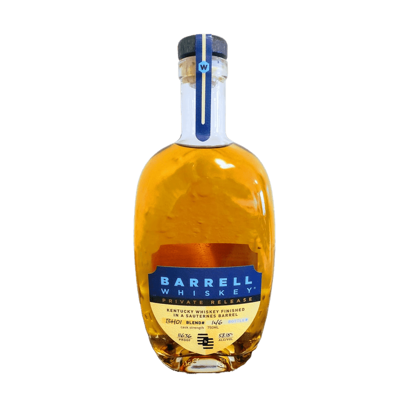 Barrell Whiskey Private Release Kentucky Whiskey Finished In A Sauternes Barrel - Vintage Wine & Spirits