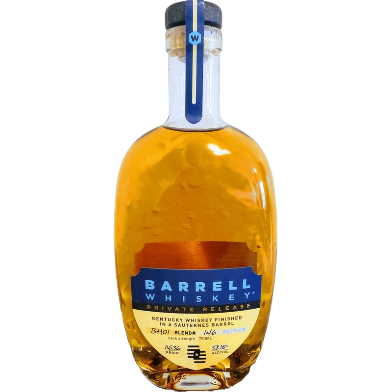 Barrell Whiskey Private Release Kentucky Whiskey Finished In A Sauternes Barrel - Vintage Wine & Spirits