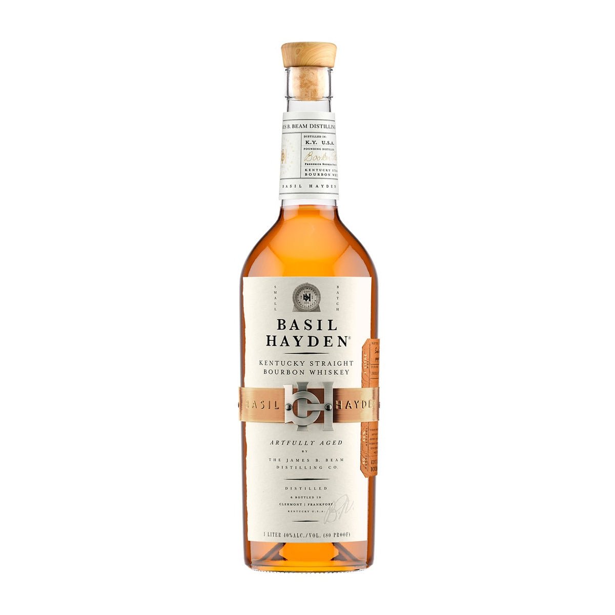 Basil Hayden Kentucky Straight Bourbon Whiskey 1L - Vintage Wine & Spirits