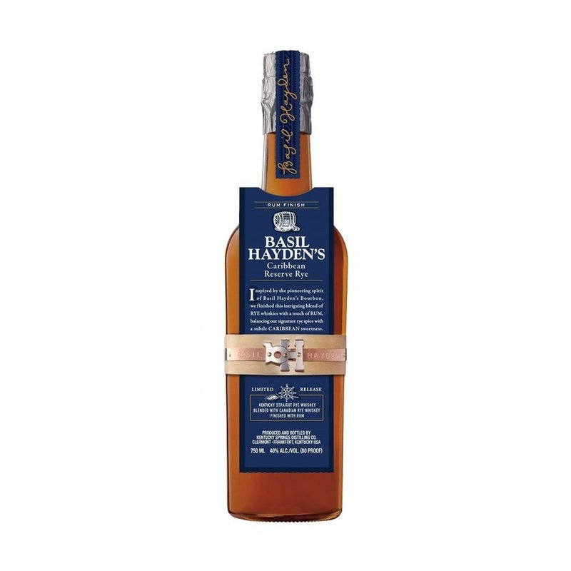 Basil Hayden's Caribbean Reserve Rye Kentucky Straight Rye Whiskey - Vintage Wine & Spirits