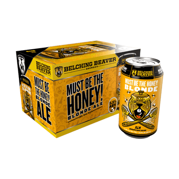 Belching Beaver 'Must Be The Honey!' Blonde Ale Beer 6-Pack - Vintage Wine & Spirits