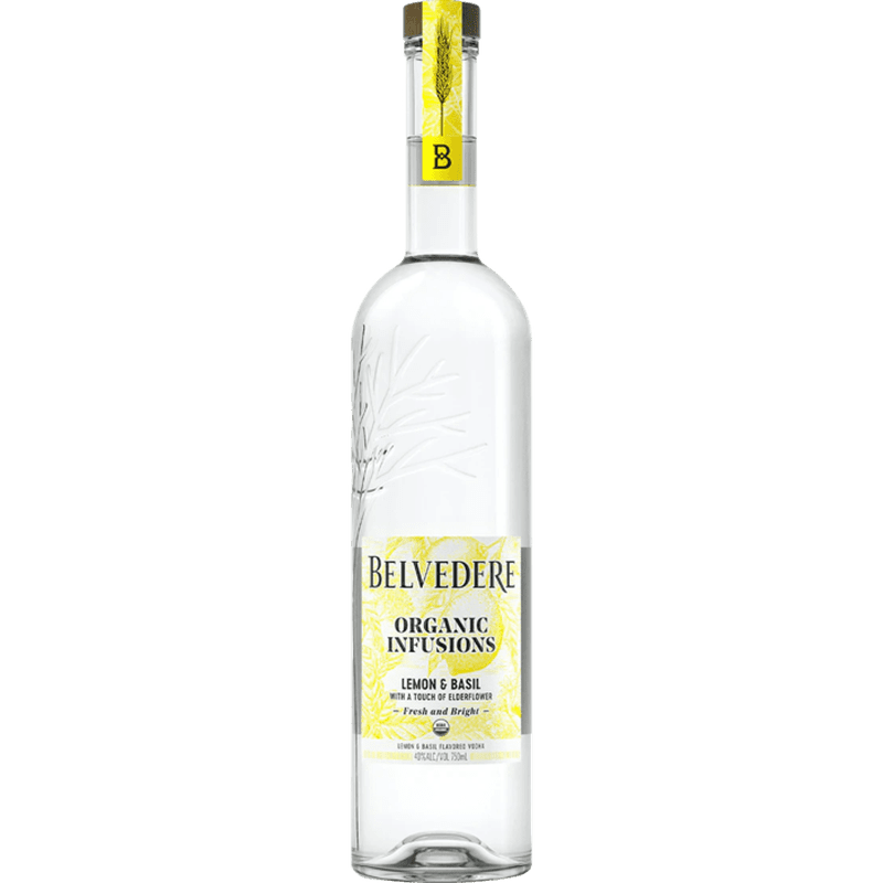 Belvedere Organic Infusions Lemon & Basil Vodka - Vintage Wine & Spirits