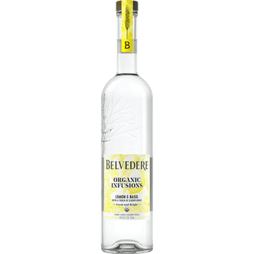 Belvedere Organic Infusions Lemon & Basil Vodka - Vintage Wine & Spirits