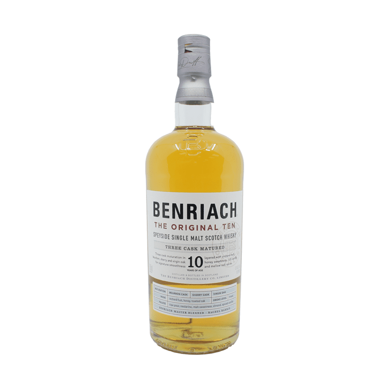 Benriach 10 Year Old 'The Original Ten' Three Cask Matured Speyside Single Malt Scotch Whisky - Vintage Wine & Spirits