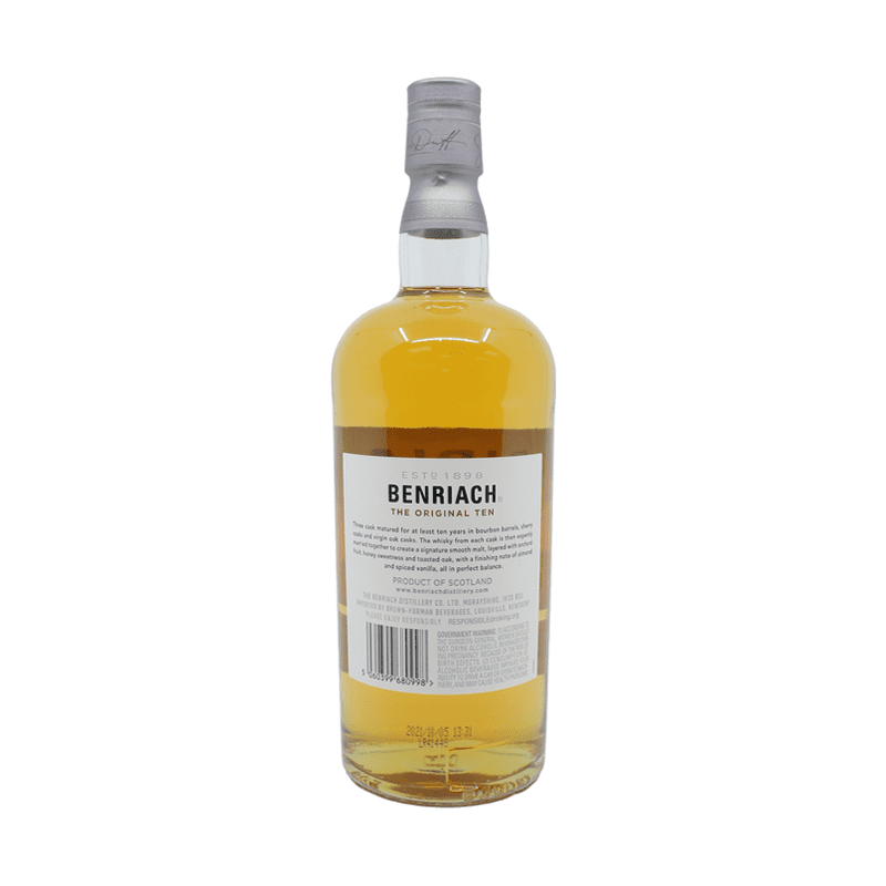 Benriach 10 Year Old 'The Original Ten' Three Cask Matured Speyside Single Malt Scotch Whisky - Vintage Wine & Spirits