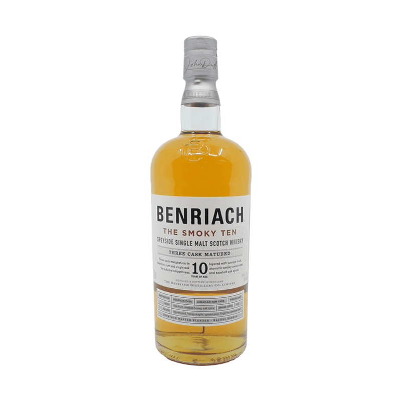Benriach 10 Year Old 'The Smoky Ten' Speyside Single Malt Scotch Whisky - Vintage Wine & Spirits