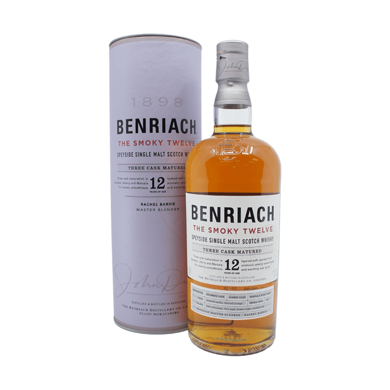 Benriach 12 Year Old 'The Smoky Twelve' Speyside Single Malt Scotch Whisky - Vintage Wine & Spirits