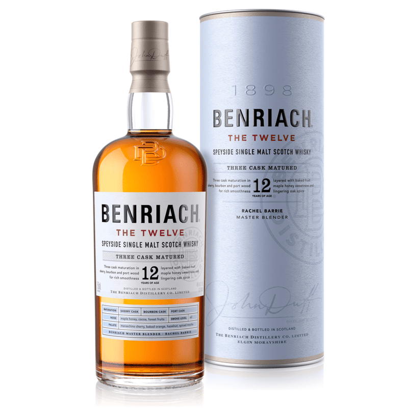 Benriach 12 Year Old 'The Twelve' Three Cask Matured Speyside Single Malt Scotch Whisky - Vintage Wine & Spirits