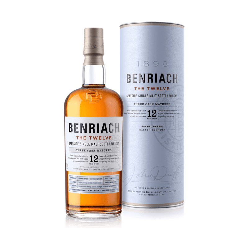 Benriach 12 Year Old 'The Twelve' Three Cask Matured Speyside Single Malt Scotch Whisky - Vintage Wine & Spirits