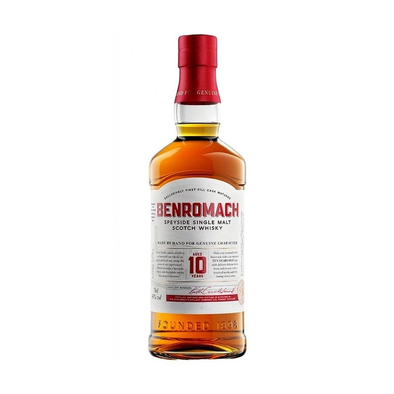 Benromach 10 Year Old Speyside Single Malt Scotch Whisky - Vintage Wine & Spirits