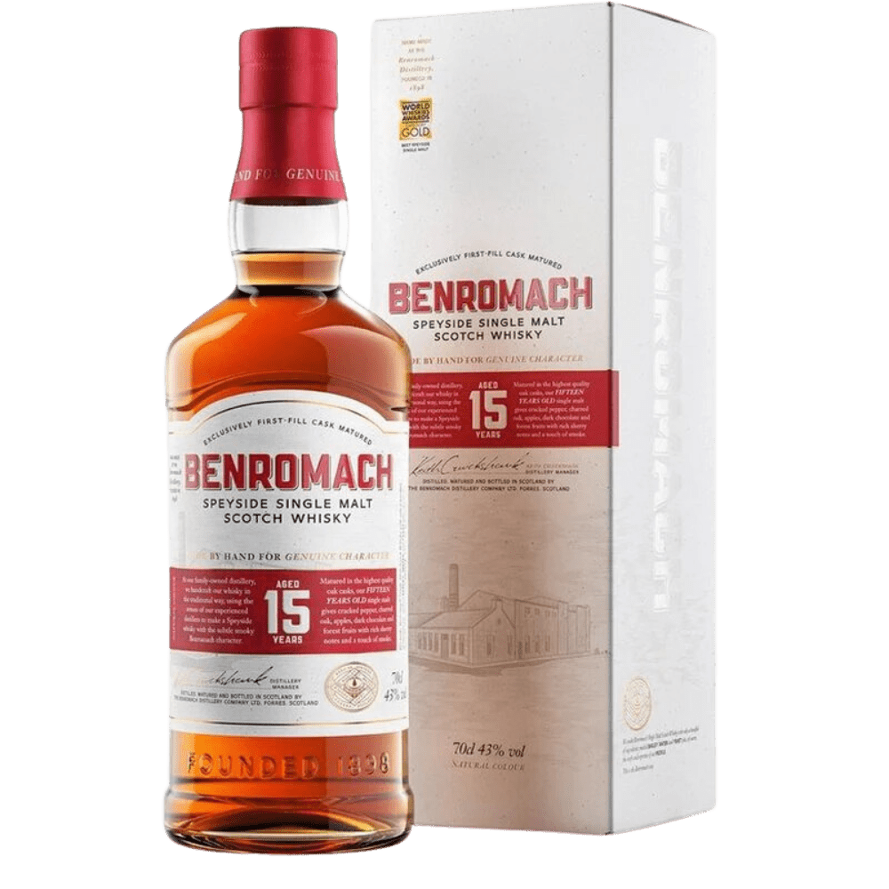 Benromach 15 Year Old Speyside Single Malt Scotch Whisky - Vintage Wine & Spirits