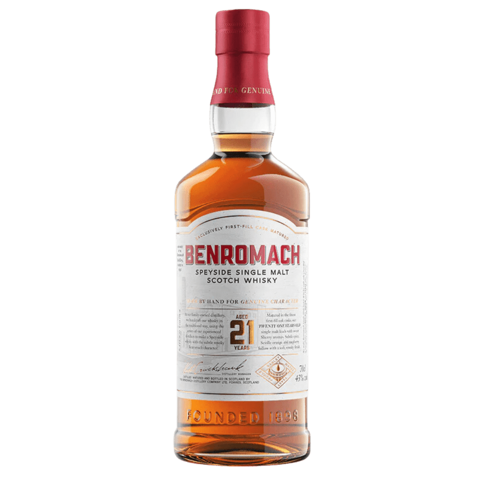 Benromach 21 Year Old Speyside Single Malt Scotch Whisky - Vintage Wine & Spirits