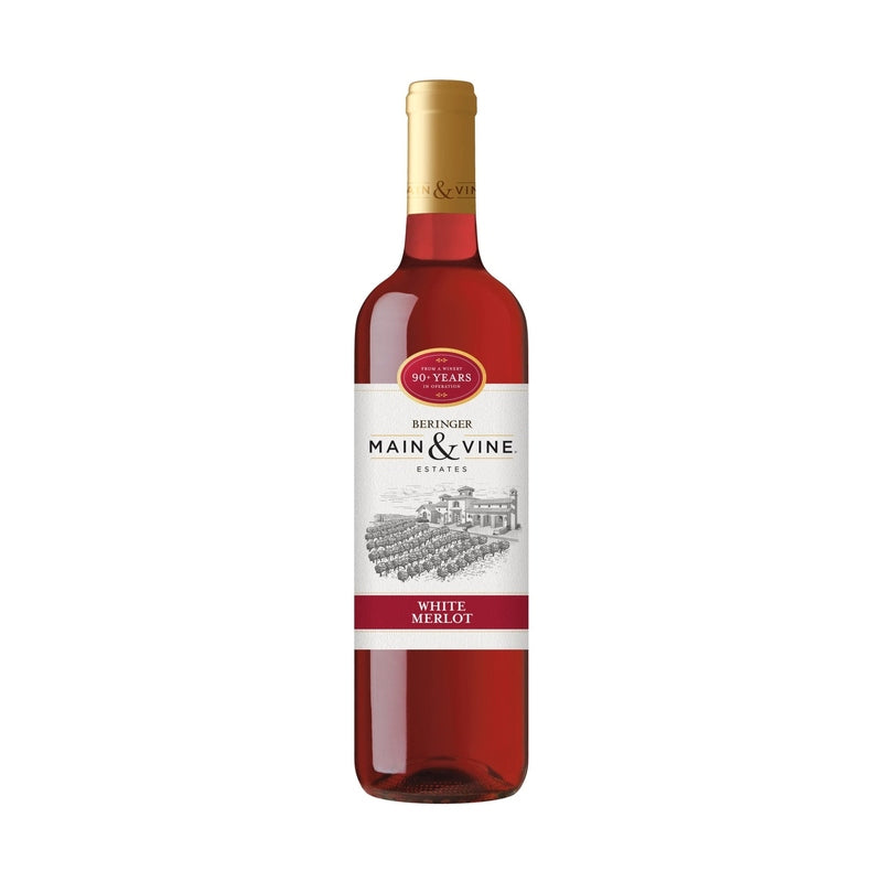 Beringer White Merlot 750ml Pink Wine for Refreshing Taste - Vintage Wine & Spirits