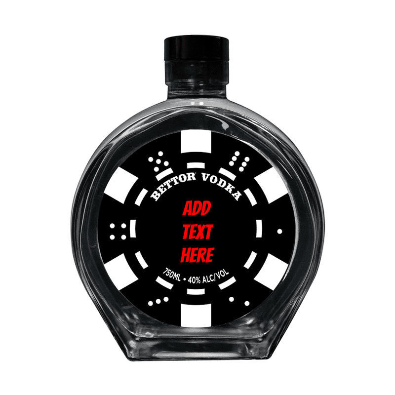 Bettor Vodka Custom Bottle - Vintage Wine & Spirits