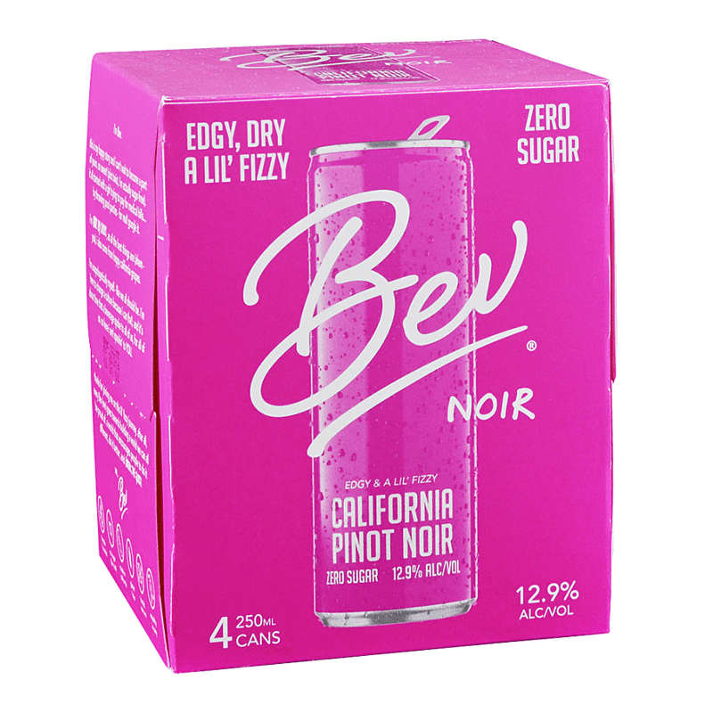 Bev Noir Pinot Noir 4-Pack - Vintage Wine & Spirits