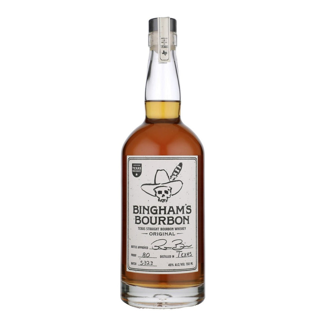 Bingham's Original 3 Year Old Texas Straight Bourbon Whiskey - Vintage Wine & Spirits