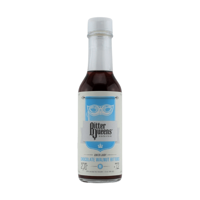 Bitter Queens Joker Judy Chocolate Walnut Bitters 5oz - Vintage Wine & Spirits